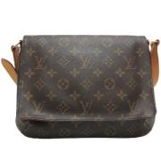 Louis Vuitton Vintage Pre-owned Canvas louis-vuitton-vskor Brown, Dam