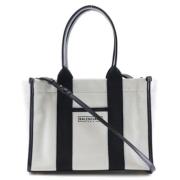 Balenciaga Vintage Pre-owned Tyg balenciaga-vskor White, Dam