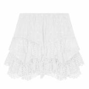 Isabel Marant Étoile Volang Bomullsshorts White, Dam