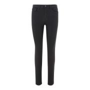 L'Agence DNM Noir Stiliga Denim Jeans Black, Dam