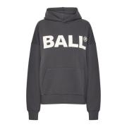 Ball Cool Hammer Hoodie Sweatshirt Svart Black, Dam