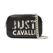 Just Cavalli Dam Cut Out Logo Sketch Väska Black, Dam