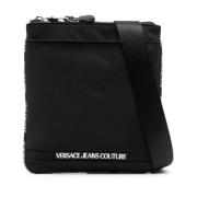 Versace Jeans Couture Stiliga Väskor Kollektion Black, Herr