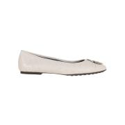 Tory Burch Multifärgade Ballerinaskor Claire Matelassé Beige, Dam