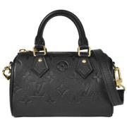 Louis Vuitton Vintage Pre-owned Tyg louis-vuitton-vskor Black, Dam