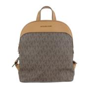 Michael Kors Pre-owned Pre-owned Tyg ryggsckar Brown, Dam