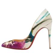 Christian Louboutin Pre-owned Pre-owned Canvas klackskor Multicolor, D...