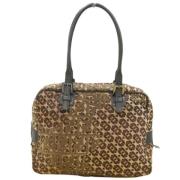 Fendi Vintage Pre-owned Tyg handvskor Brown, Dam