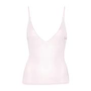 Jacquemus Rosa Crop Top Pink, Dam