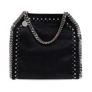 Stella McCartney Mini Eco Shaggy Axelväska Black, Dam