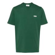 Autry Gröna T-shirts och Polos med Logoed Patch Green, Herr