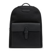 Brioni Ryggsäck med logotyp Black, Herr