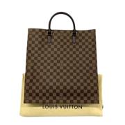 Louis Vuitton Vintage Pre-owned Tyg louis-vuitton-vskor Brown, Dam