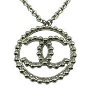 Chanel Vintage Pre-owned Metall chanel-smycken Gray, Dam