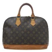 Louis Vuitton Vintage Pre-owned Tyg louis-vuitton-vskor Brown, Dam