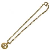 Chanel Vintage Pre-owned Metall chanel-smycken Yellow, Dam