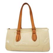 Louis Vuitton Vintage Pre-owned Tyg louis-vuitton-vskor Beige, Dam