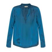 Zadig & Voltaire Skjorta Tink Blue, Dam