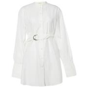 Celine Vintage Pre-owned Bomull klnningar White, Dam