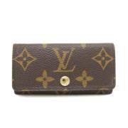 Louis Vuitton Vintage Pre-owned Canvas nyckelhllare Brown, Dam