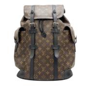 Louis Vuitton Vintage Pre-owned Tyg louis-vuitton-vskor Brown, Dam