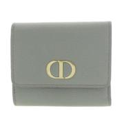 Dior Vintage Pre-owned Laeder plnbcker Gray, Dam