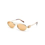 Miu Miu MU 54Zs 5Ak40D Sunglasses Yellow, Dam