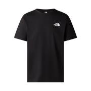 The North Face Kortärmad Redbox Tee Black, Herr