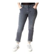 Denham Cropped Jeans Gray, Dam