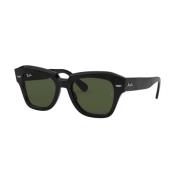 Ray-Ban State Street 2186 Solglasögon i svart Black, Unisex