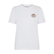 Fiorucci Änglar Tryck Vit T-shirt White, Dam