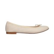 Repetto Elegant Platta Skor Beige, Dam