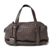 Bottega Veneta Vintage Pre-owned Tyg resvskor Brown, Dam