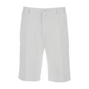 Dolce & Gabbana Vita Bermuda Shorts med Logobrodyr White, Herr