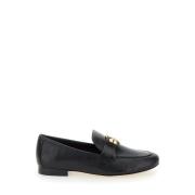 Tory Burch Svart Eleonor Loafer Platta Skor Black, Dam