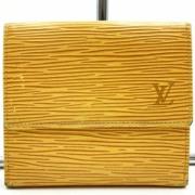 Louis Vuitton Vintage Pre-owned Laeder plnbcker Yellow, Dam