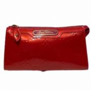 Louis Vuitton Vintage Pre-owned Tyg louis-vuitton-vskor Red, Dam