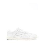 Amiri Vita Läderpanel Sneakers White, Herr