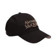 Alexander McQueen Stilig Hatt för Män och Kvinnor Black, Herr