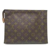 Louis Vuitton Vintage Pre-owned Tyg louis-vuitton-vskor Brown, Dam