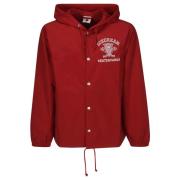 Icecream Tiger Hooded Coach Jacket Red, Herr