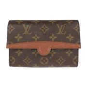 Louis Vuitton Vintage Pre-owned Canvas louis-vuitton-vskor Brown, Dam