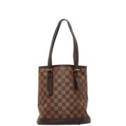 Louis Vuitton Vintage Pre-owned Tyg louis-vuitton-vskor Brown, Dam