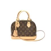 Louis Vuitton Vintage Pre-owned Canvas handvskor Brown, Dam