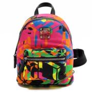 MCM Pre-owned Pre-owned Nylon axelremsvskor Multicolor, Dam