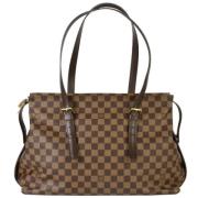 Louis Vuitton Vintage Pre-owned Canvas louis-vuitton-vskor Brown, Dam