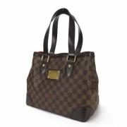 Louis Vuitton Vintage Pre-owned Tyg louis-vuitton-vskor Brown, Dam