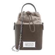 Maison Margiela 5AC Liten hinkväska Green, Unisex