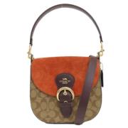 Coach Pre-owned Pre-owned Plast totevskor Brown, Dam