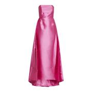 Solace London Tiffany Maxi Klänning Pink, Dam